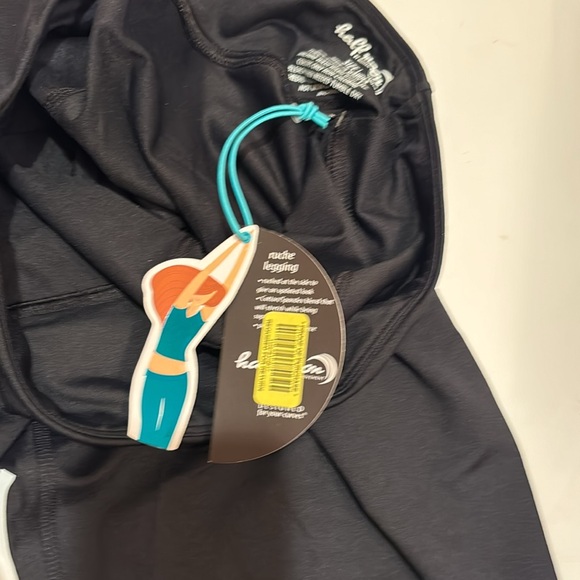 NWT HALF MOON modern movement legging capris, tights workout athletic L - Picture 5 of 6